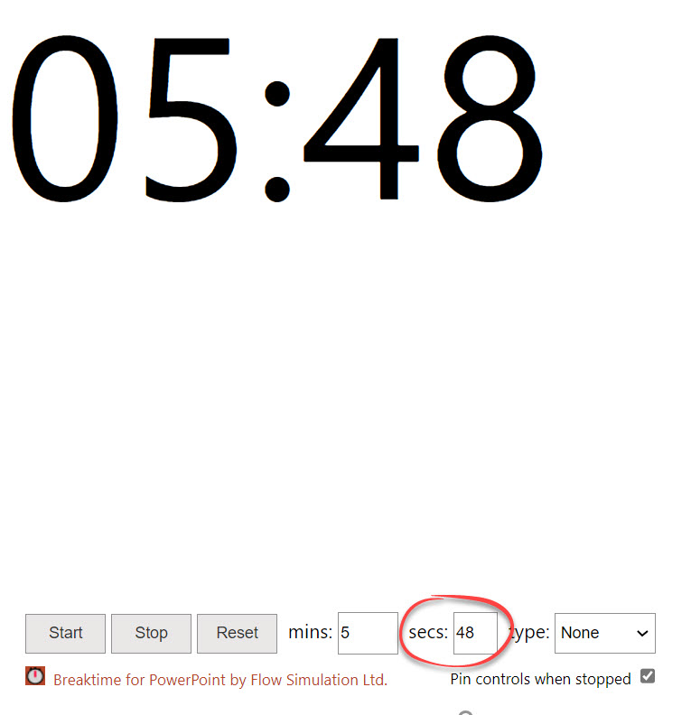 Hvordan aktivere Breaktime Countdown Timer i Powerpoint
