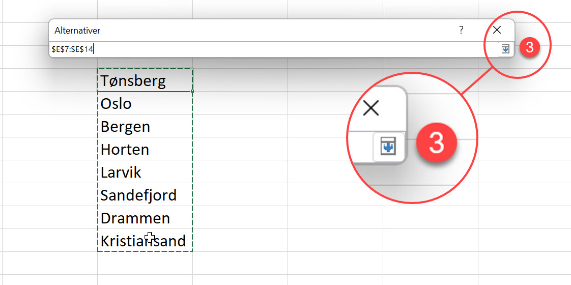 Hvordan bruke egendefinerte lister i Excel 10