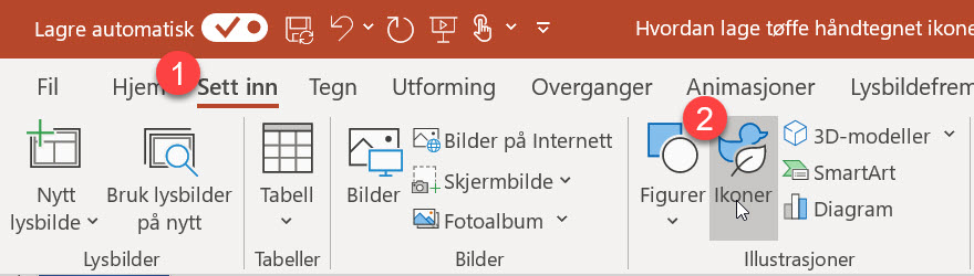 Hvordan lage tøffe håndtegnet ikoner i PowerPoint 1