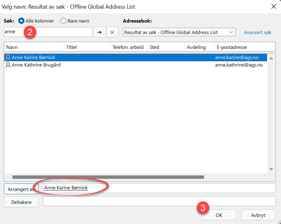 Hvordan sett fargeregler på møter i Outlook 8