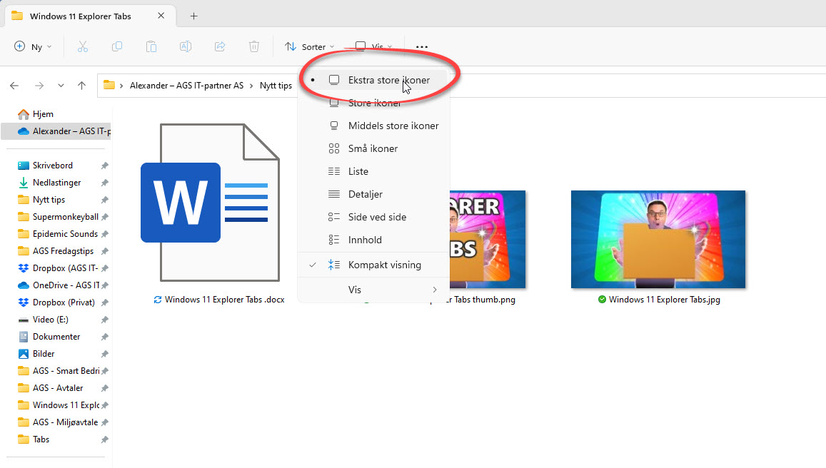 Windows 11 Explorer Tabs 3