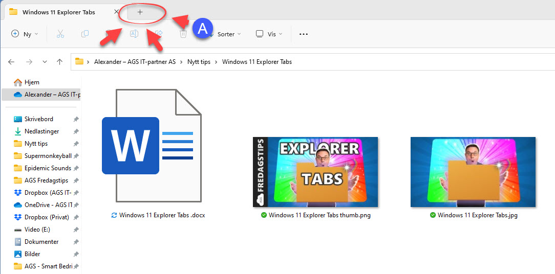 Windows 11 Explorer Tabs 4