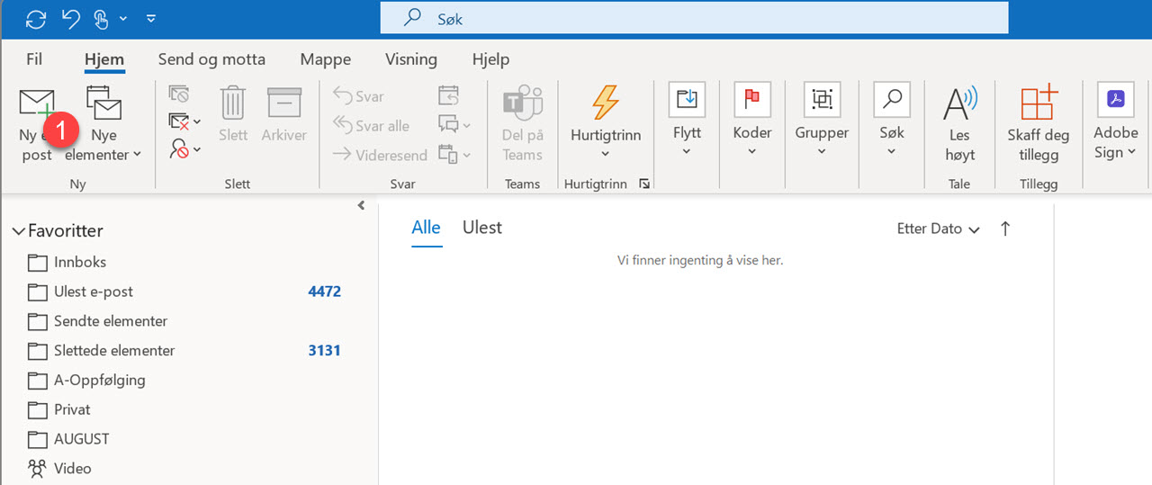 Hvordan bruke Microsoft Find Time for planlegging av møter i Outlook 1