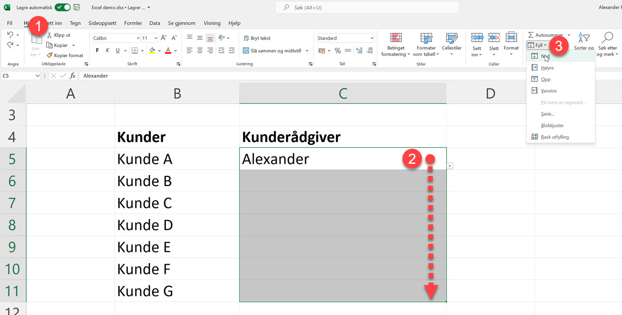 Hvordan lage Dropdown Lists i Excel