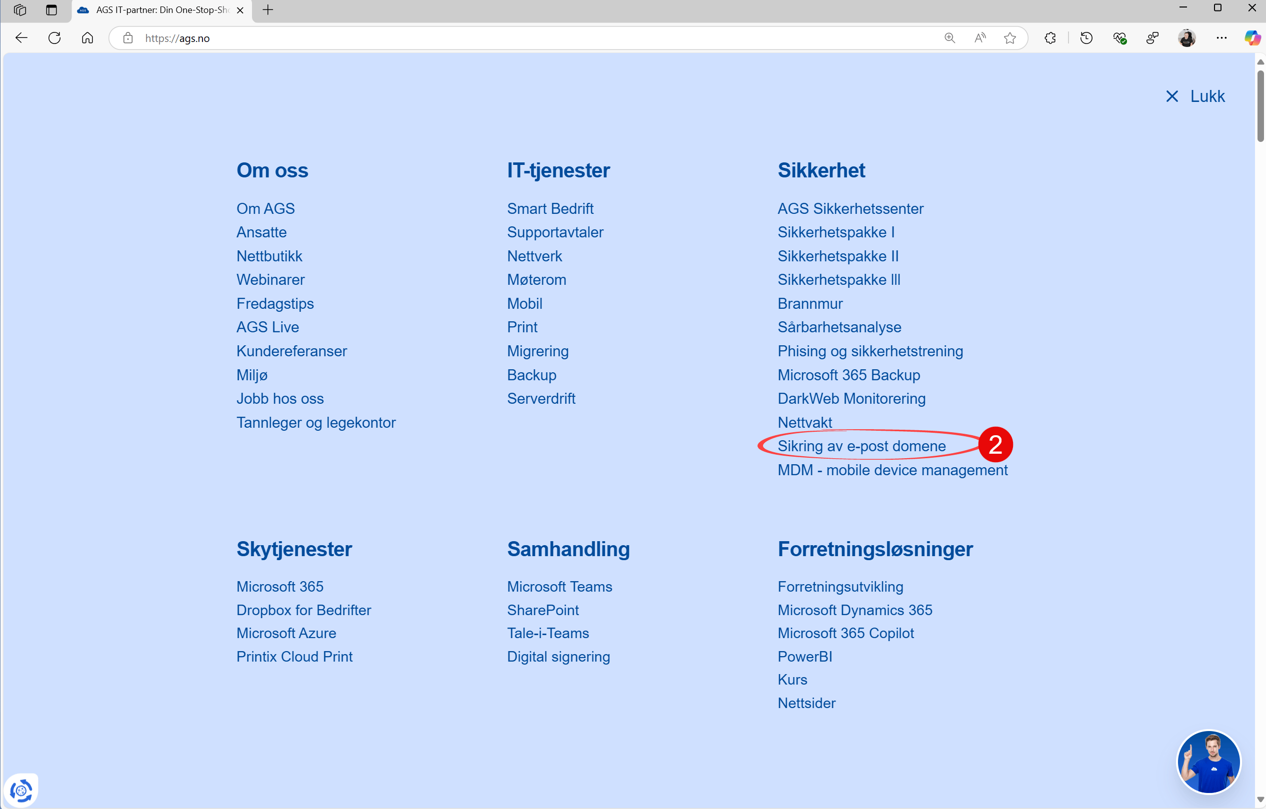 Sjekk om ditt e-post domene oppfyller de nye kravene fra Microsoft 2