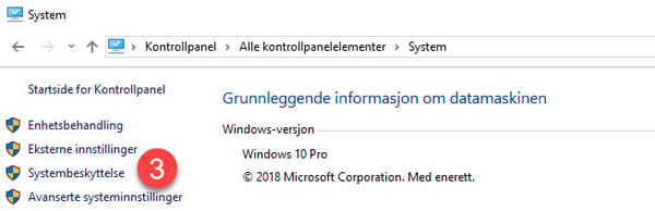 Slik kan Windows systemgjenoppretting redde dagen din 3