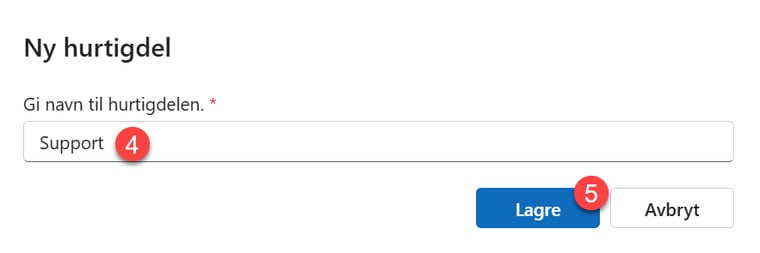 Hvordan bruke hurtigdeler i Outlook 5