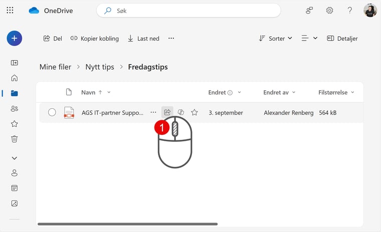 Hvordan dele filer med passordbeskyttelse i OneDrive 2