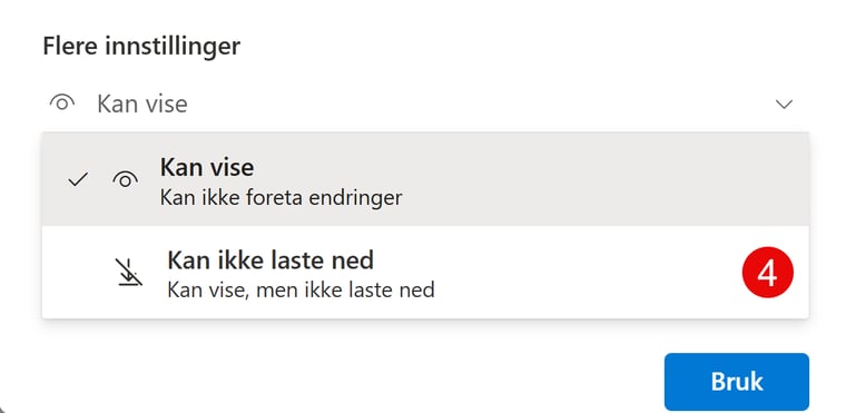 Hvordan dele filer med passordbeskyttelse i OneDrive 5