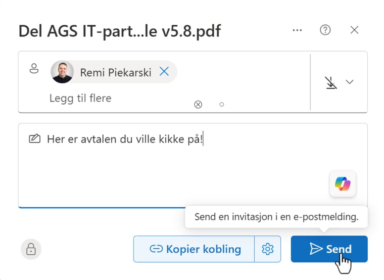Hvordan dele filer med passordbeskyttelse i OneDrive 9
