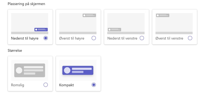 Hvordan endre vising av varsel i Microsoft Teams 6