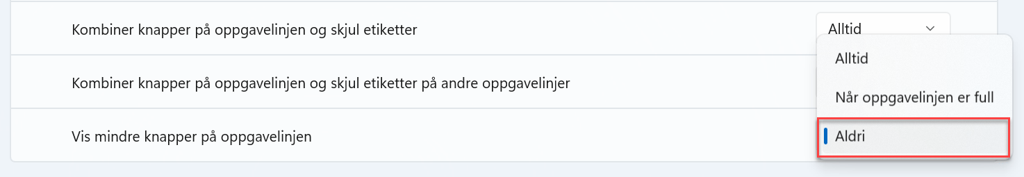 Hvordan gjøre oppgavelinjeikoner mindre i Windows 7