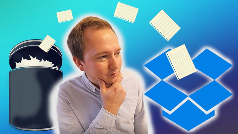 Hvordan gjenopprette filer i dropbox.