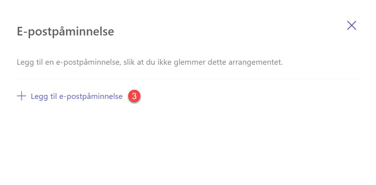 Hvordan justere møte påminnelser i Teams 4