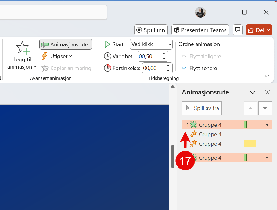 Hvordan lage SMOOTH ZOOM animasjon i PowerPoint 11
