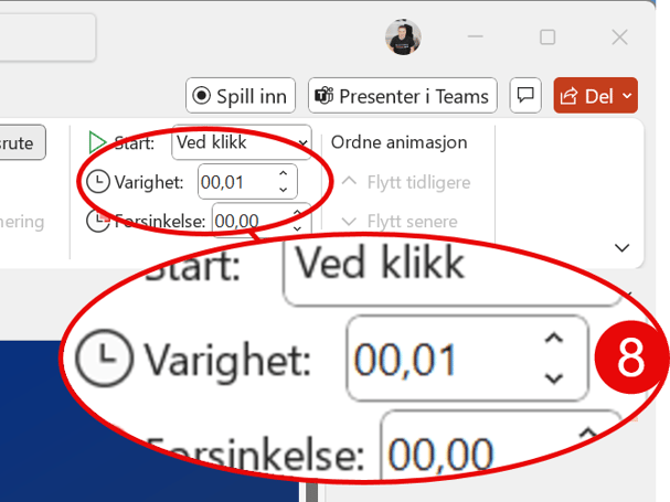 Hvordan lage SMOOTH ZOOM animasjon i PowerPoint 5