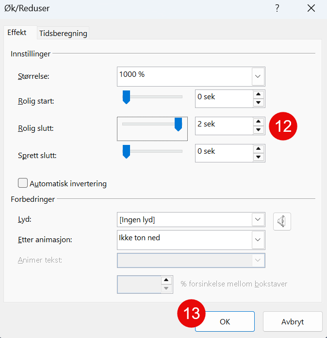 Hvordan lage SMOOTH ZOOM animasjon i PowerPoint 8