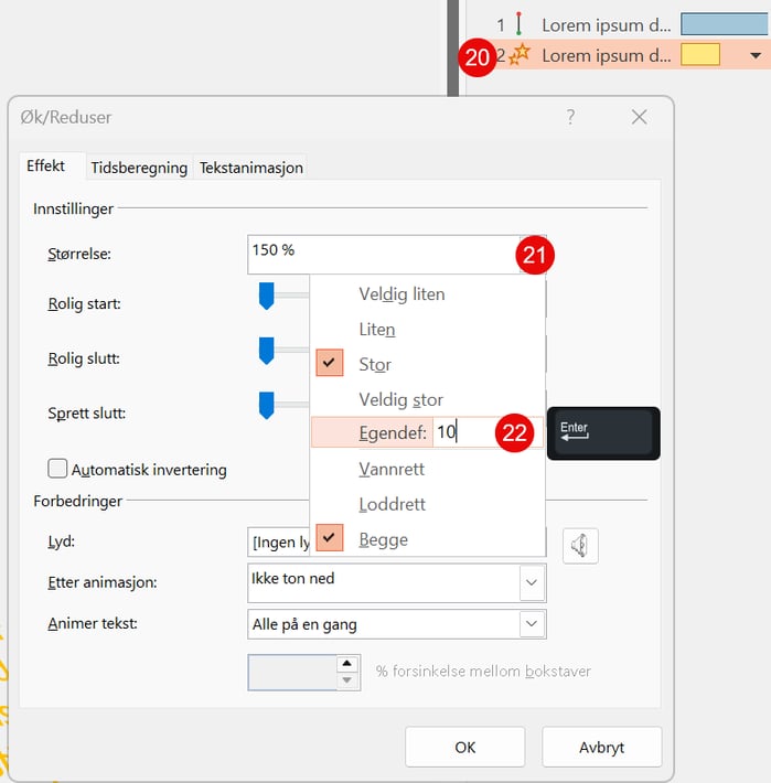 Hvordan lage Star Wars tekst i PowerPoint 11