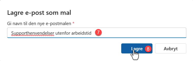 Hvordan lage e-postmal i Outlook 4