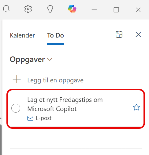 Hvordan lage en oppgave i Microsoft To Do fra en e-post i Outlook 5