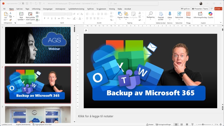Hvordan lagre presentasjonen din med automatisk PowerPoint-fremvisning 1