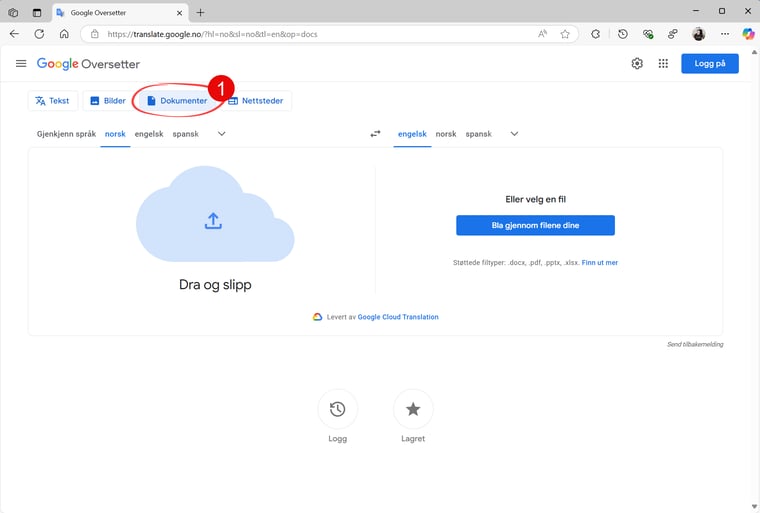 Hvordan oversette PDF automatisk fra norsk til engelsk 4