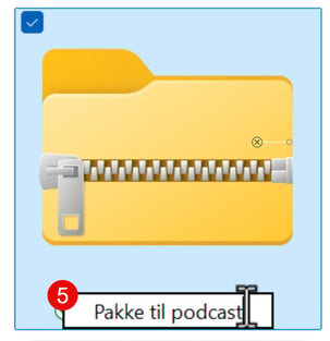 Hvordan pakke filer i Windows 5