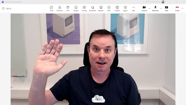Hvordan ta lydopptak av teams møter 3