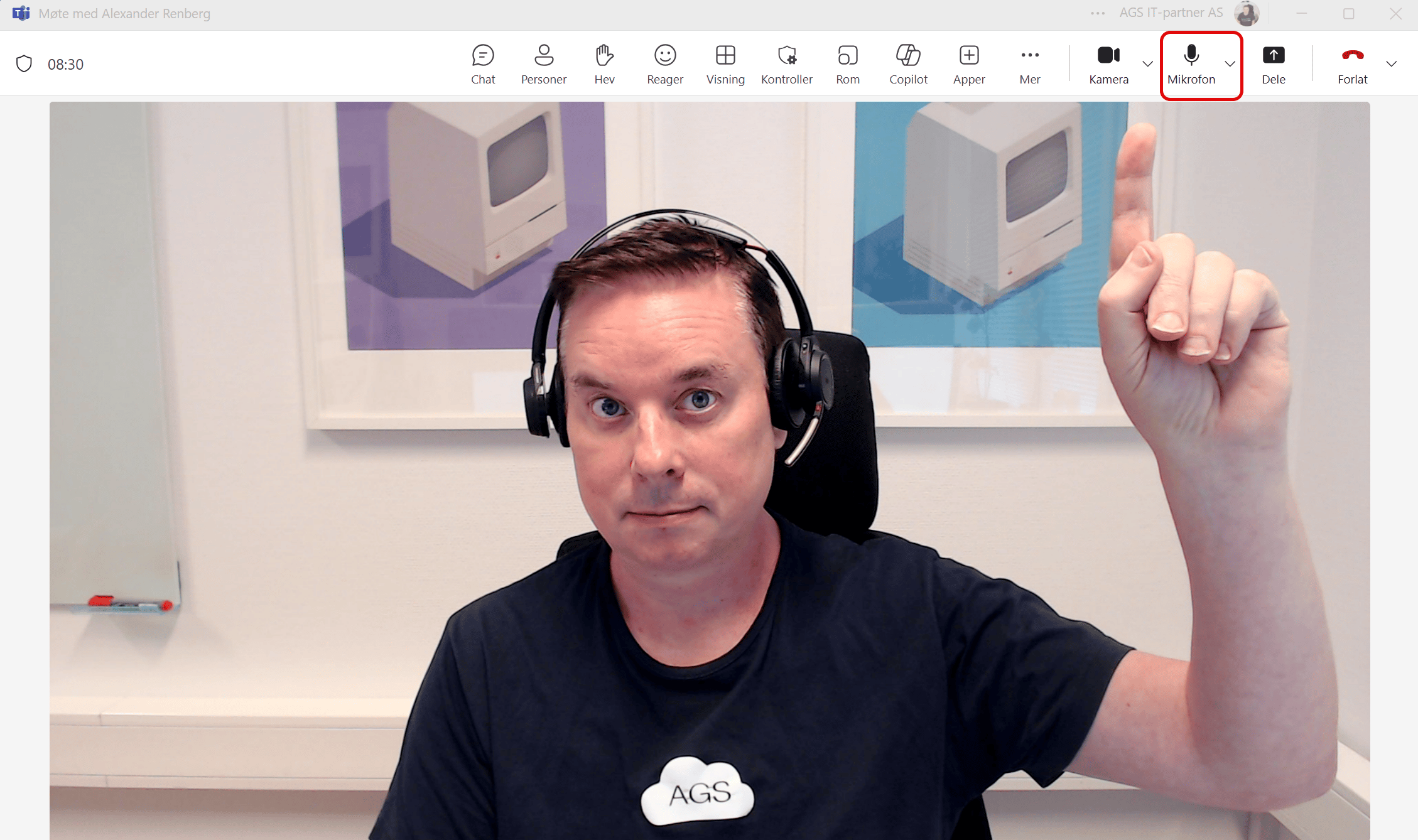 Hvordan teste lyd og mikrofon i Teams 3
