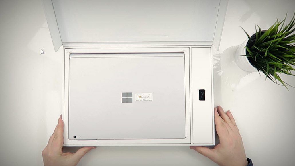 Unboxing Microsoft Surface Book