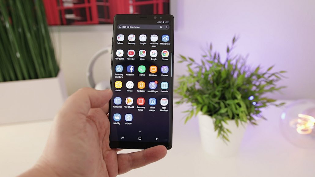 Unboxing og test av Samsung Galaxy Note 8
