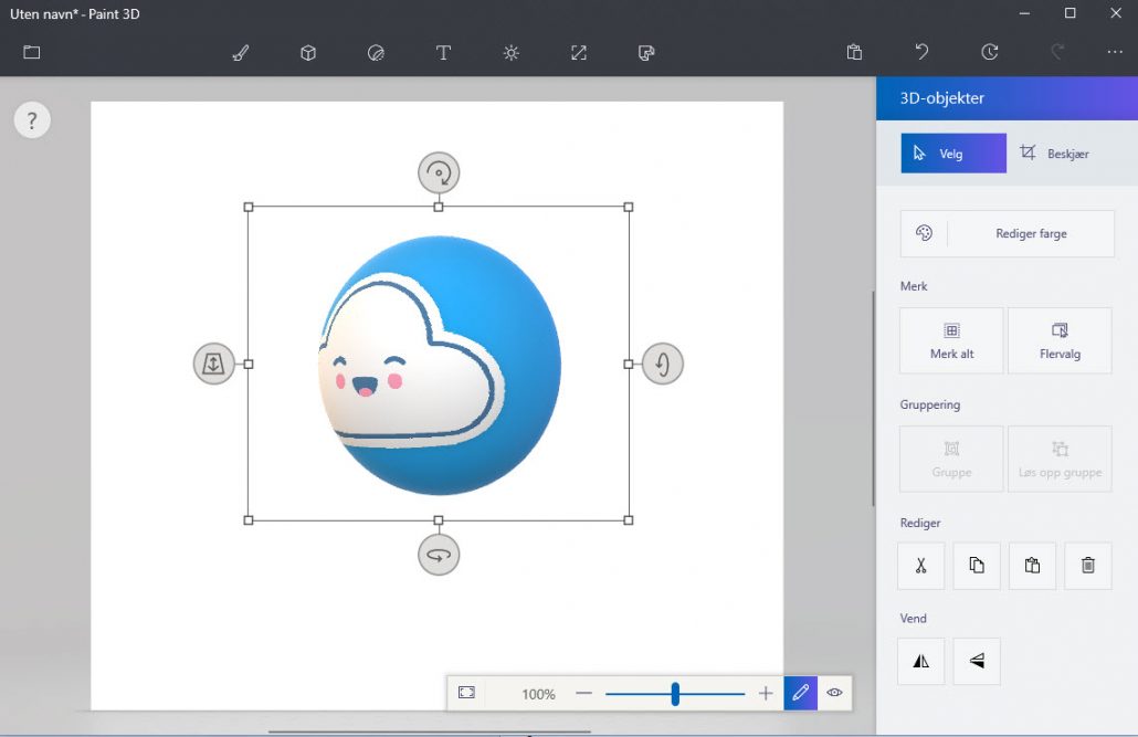 Slik fungerer den nye Windows Paint 3D