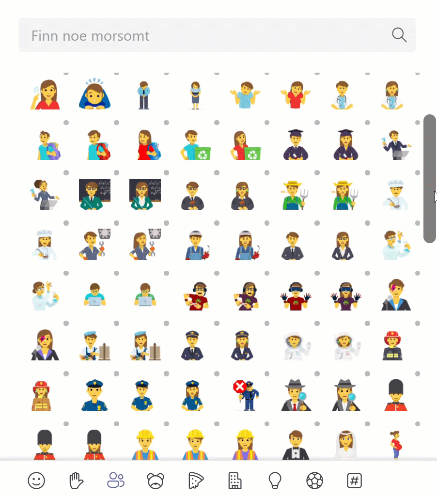 Nyhet! - Over 800 Emojis i Microsoft Teams 5