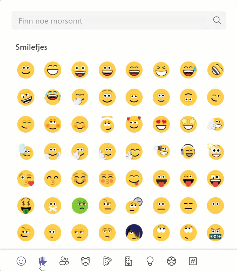 Nyhet! - Over 800 Emojis i Microsoft Teams 8