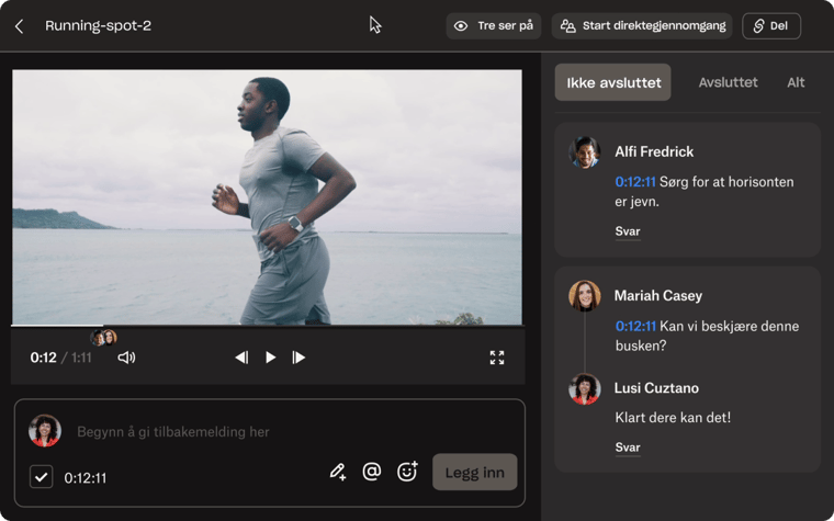 Samarbeid Dropbox replay