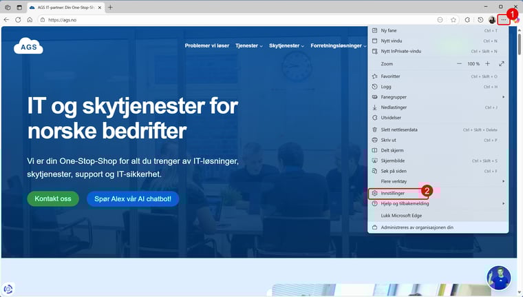 Sikkerhetstips for nettleseren – fjern sporing og logger automatiske Edge 2