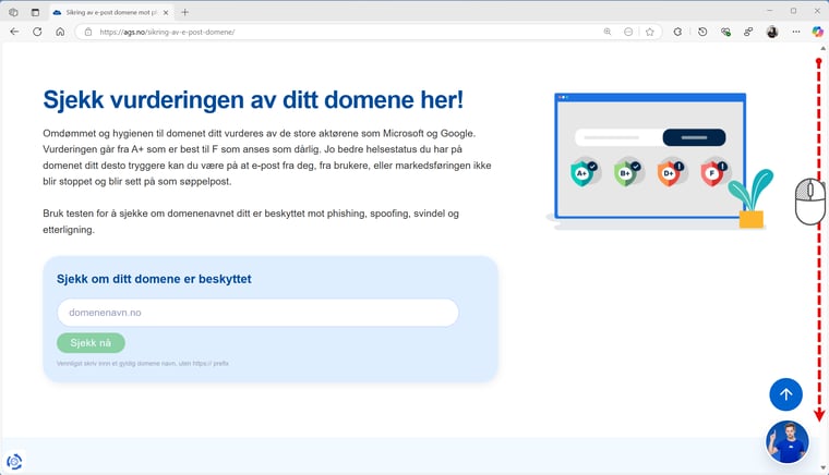 Sjekk om ditt e-post domene oppfyller de nye kravene fra Microsoft 3