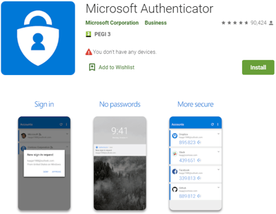 https://play.google.com/store/apps/details?id=com.azure.authenticator&hl=en