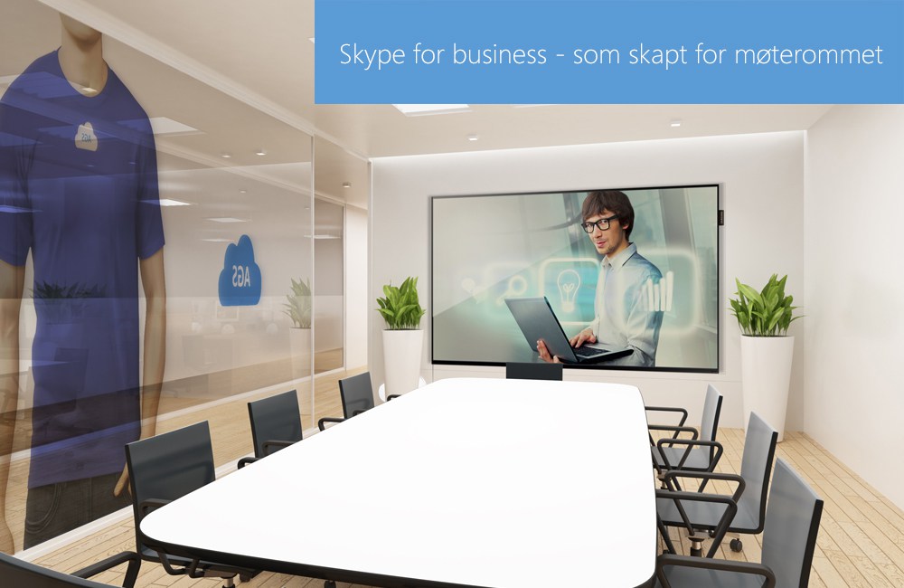 Gjør arbeidsplassen mer moderne med Skype for Business
