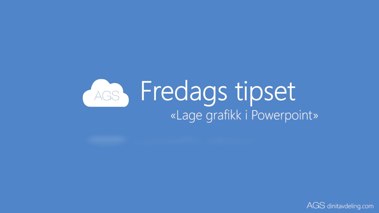 Fredags tipset: Hvordan lage grafikk med Powerpoint