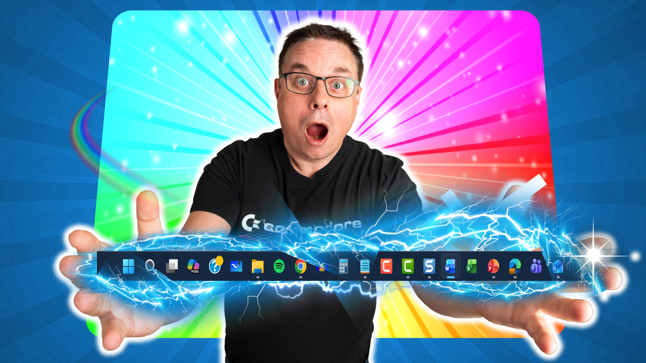 Hvordan plassere oppgavelinjen der du vil i Windows