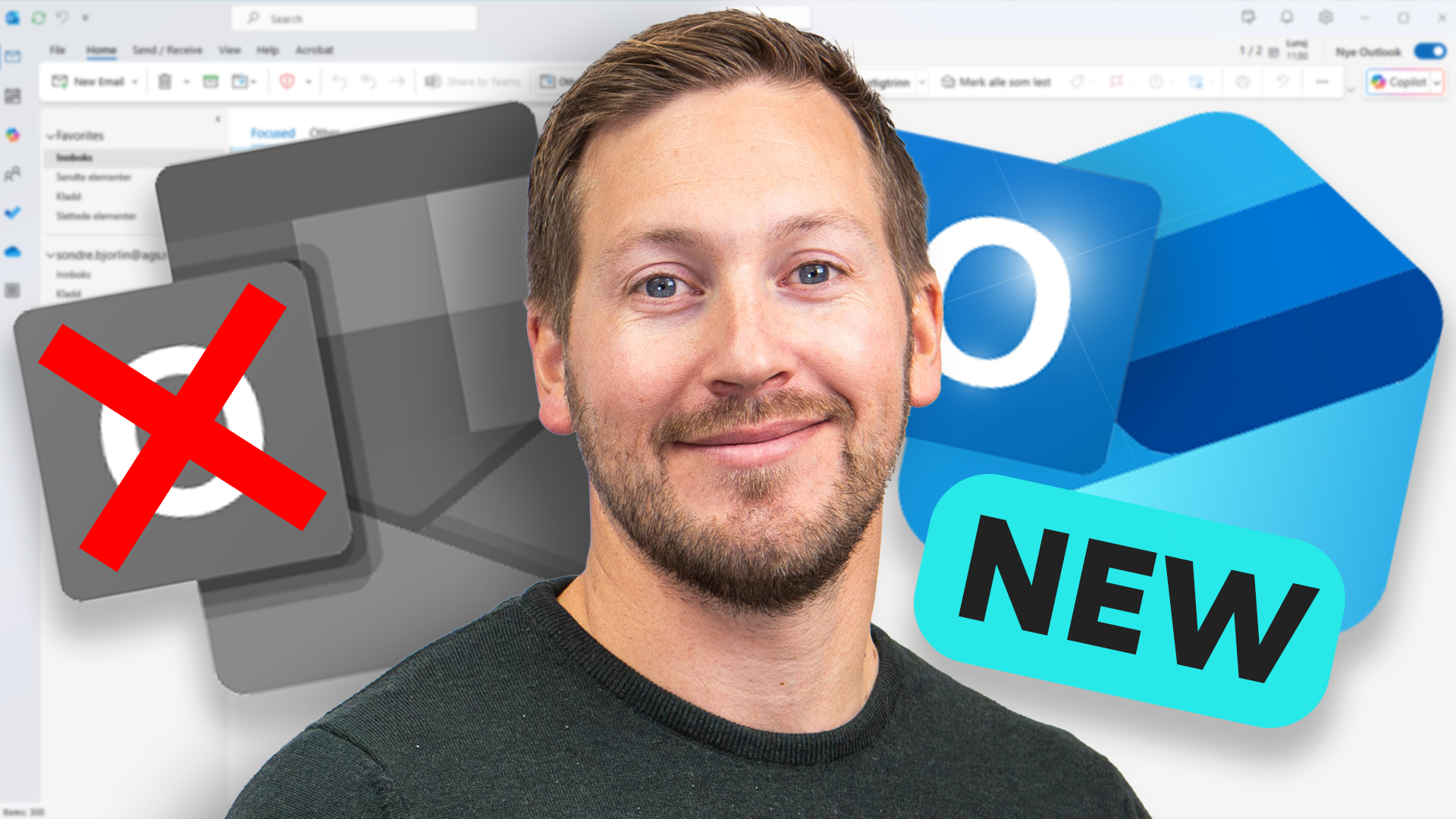Overgangen til Ny Outlook