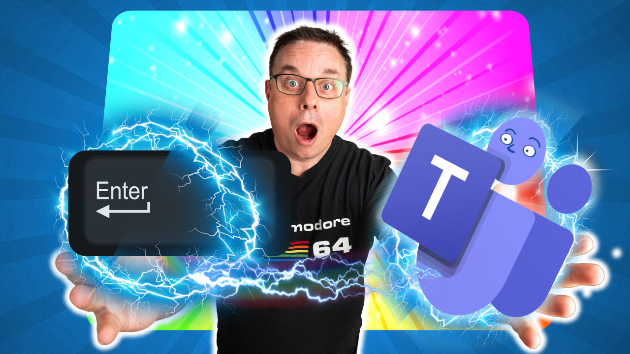 Velg Enter-tastens funksjon i Teams chat